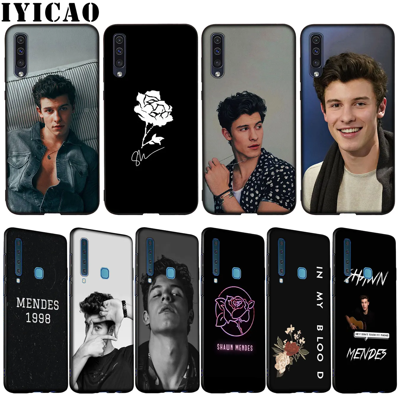 

IYICAO Shawn mendes Soft Silicone Case for Samsung Galaxy A70 A60 A50 A40 A30 A20 A10 M10 M20 M30 M40 Cover