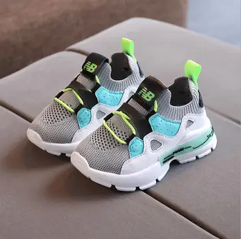 

Fashion Kids Sneakers Children's Sports Shoes New 2020 Spring Boys Girls Mesh Shoes Cute Baby Toddler Casual Shoes