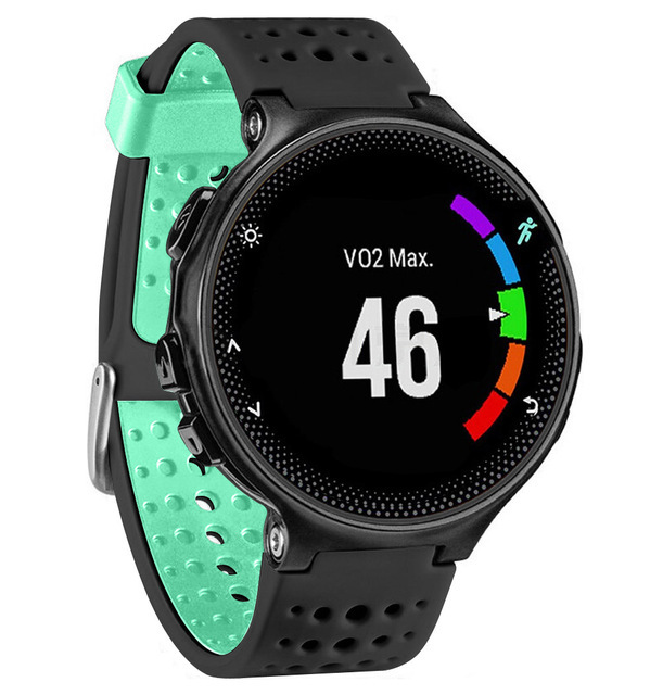 Bands For Garmin Forerunner 220 Watch Band Silicone Bracelet For Forerunner 230/620/630/735XT/235 Lite Replacement Strap