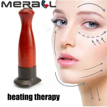 

Usb Electric Massager Bian Stone Heating Face Massage for Neck Tighten Lift Facial Skin Guasha Energy Stone Needle Warm Guasha