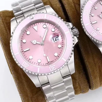 

luxury watch men Rolix SUB 40m date automatic machinery AAA sweeping movement watches No battery model 18K