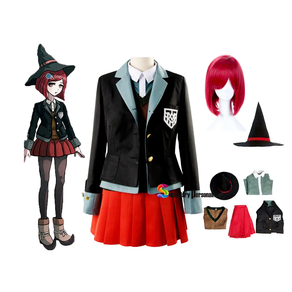 Himiko Yumeno аниме Danganronpa Косплей Костюм Хэллоуин вечерние НКА женщина девочка