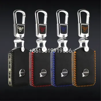 

key case for volvo xc90 2017 s90L t5 t6 2015 2016 t8 s90 2018 XC60 leather car key cover top layer leather