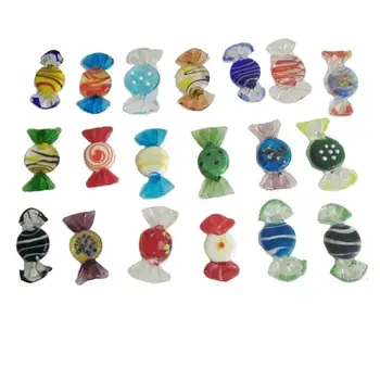 

LumiParty 20pcs Vintage Murano Glass Sweets Candy Wedding Xmas Party Home Decorations Gift-25