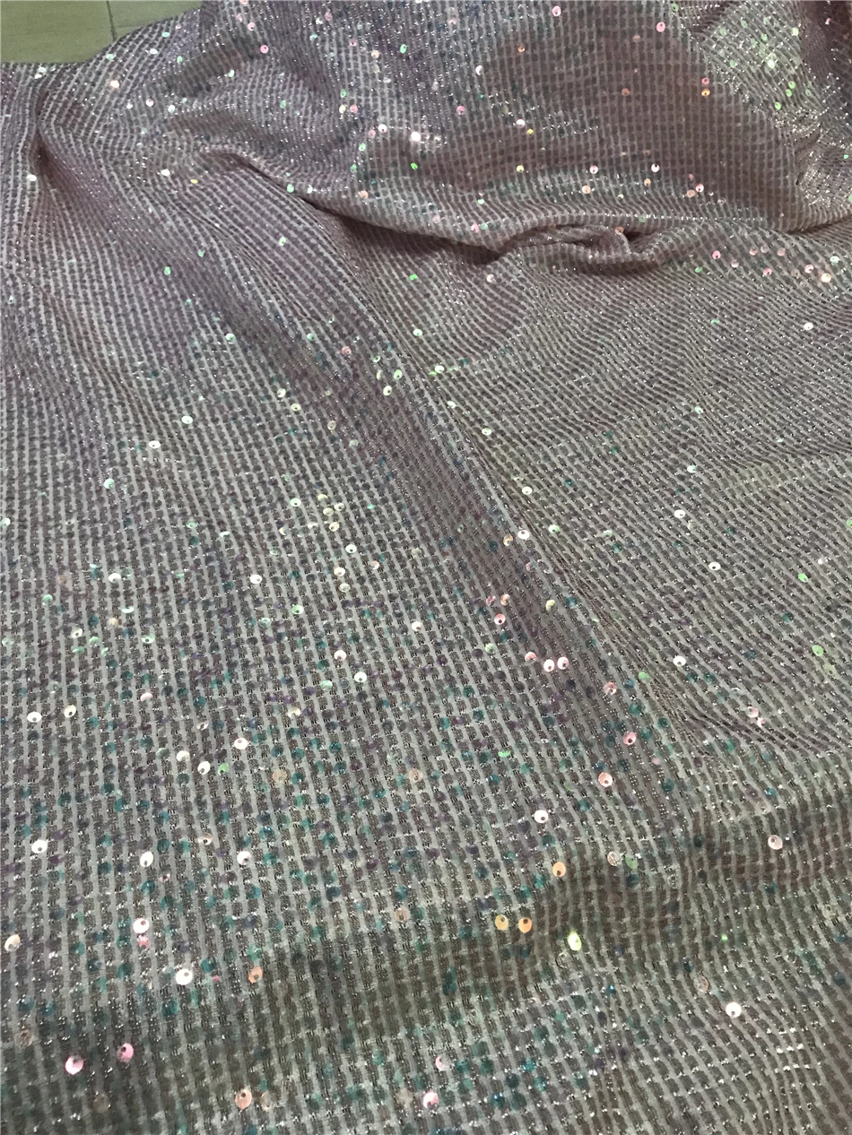 

Lace Fabirc 5 yards Newest Design J-428886 African Lace Fabric Sequins Embroidered Nigerian Lace Tulle Lace Wedding
