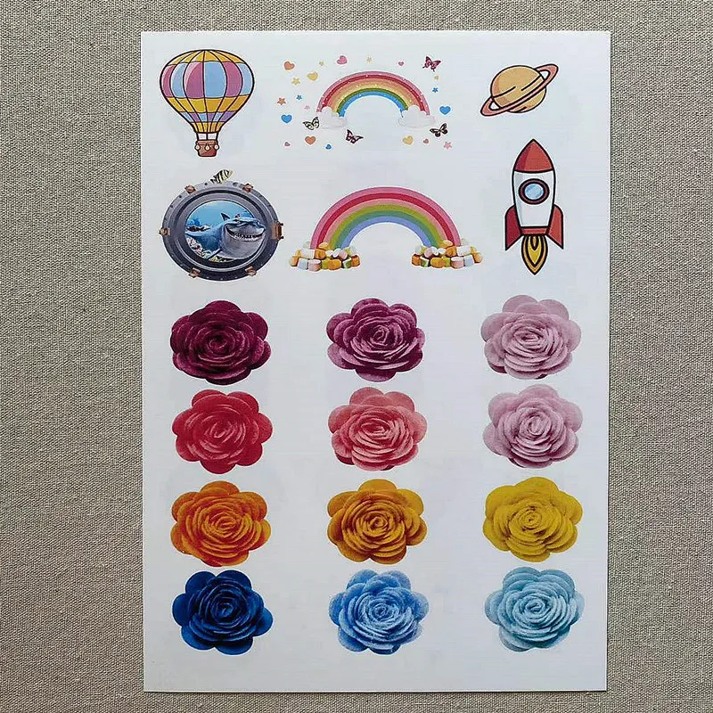 Double-Sided Printable A4 Shrink Plastic Film - DIY Creative Arts and Crafts