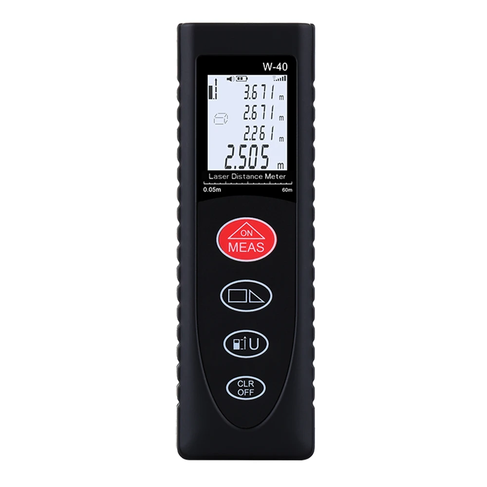 Richpping 40m 60m 80m Laser Rangefinder Digital Laser Distance Meter battery-powered laser range finder tape distance measurer Richpping 40m 60m 80m Laser Rangefinder Digital Laser Distance Meter battery-powered laser range finder tape distance measurer