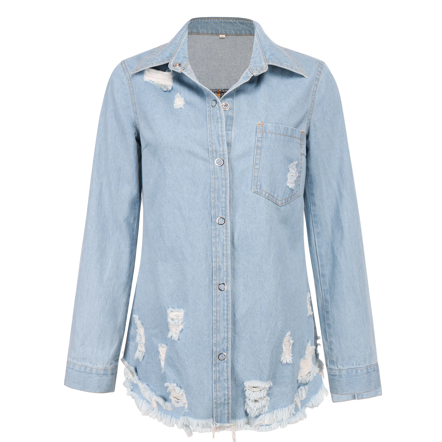 discount Women Denim Jacket 2019 Vintage Casual Button Coat Autumn Spring Streetwear Outerwear Women Coats B