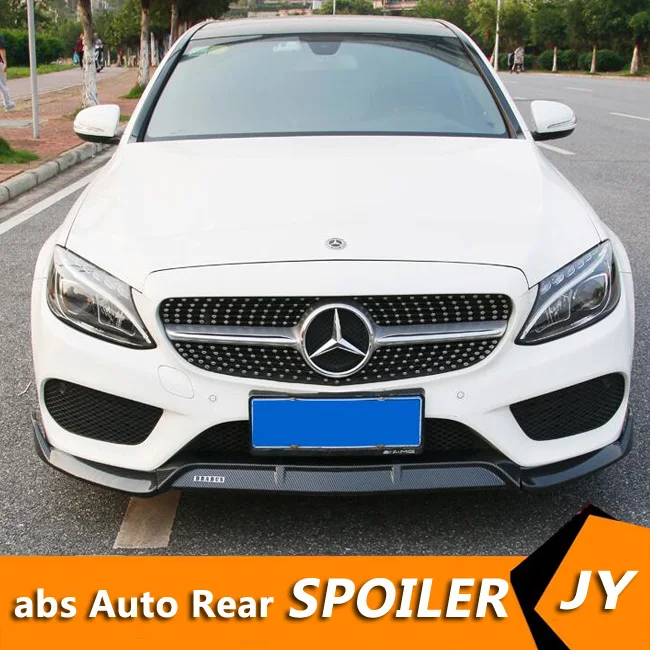 Передний бампер для Mercedes Benz W205 диффузор C Class C200 C180 задний спойлер|Обвесы| |