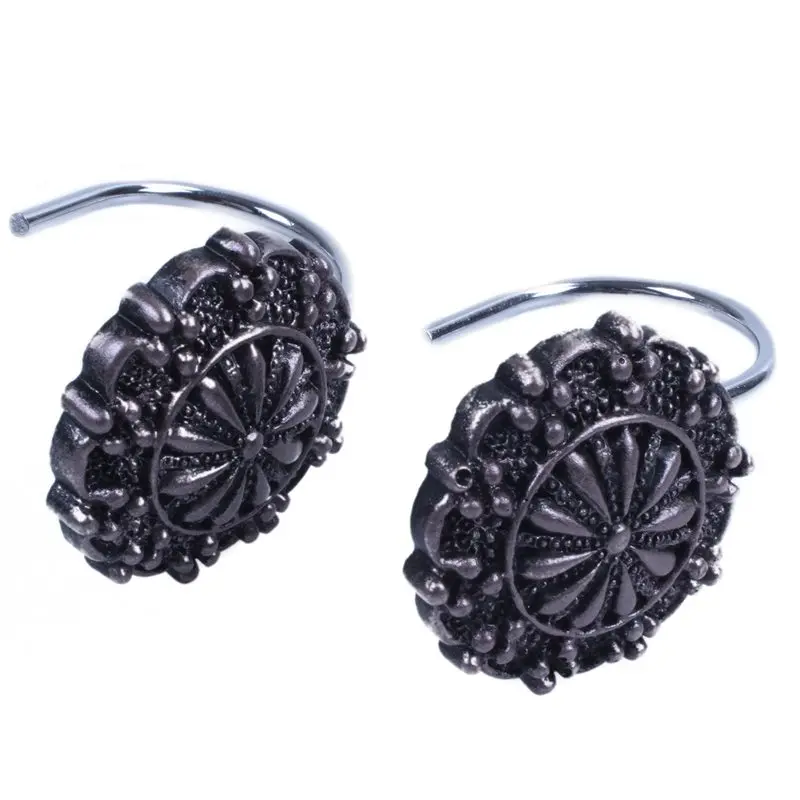 FashionResin shower curtain hooks set of 12 | Дом и сад