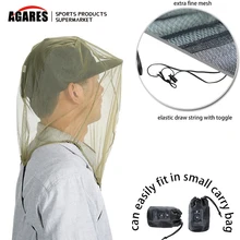 Уличная противомоскитная шляпа джунгли Приключения Пыленепроницаемая защита от насекомых сетчатая Крышка для головы дикая Рыбалка Москитная Кепка уличная Рыболовная Шапка