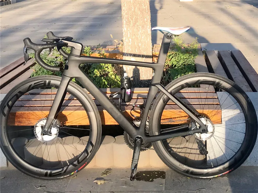 Ultralichte Carbon Fiber Racefiets Frame Schijfrem Maat 49/52/54/56