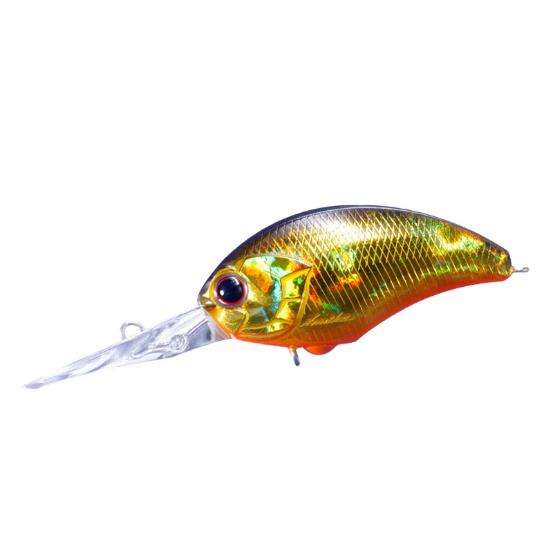 

12g 9cm Fishing Lures CrankBait Long Big Tongue Shad With Treble Hooks Hard Lure Deep Diving Wobbler Crankbait