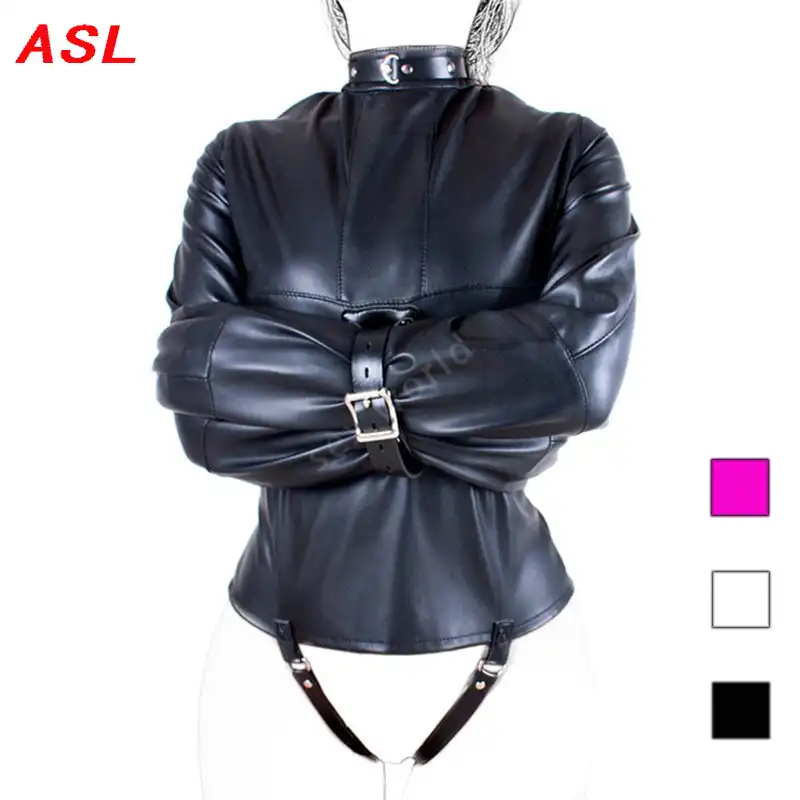 Pu レザー拘束緊縛ボンデージハーネス女性大人のカップルゲーム衣装フェチは顧客のサイズ Aliexpress