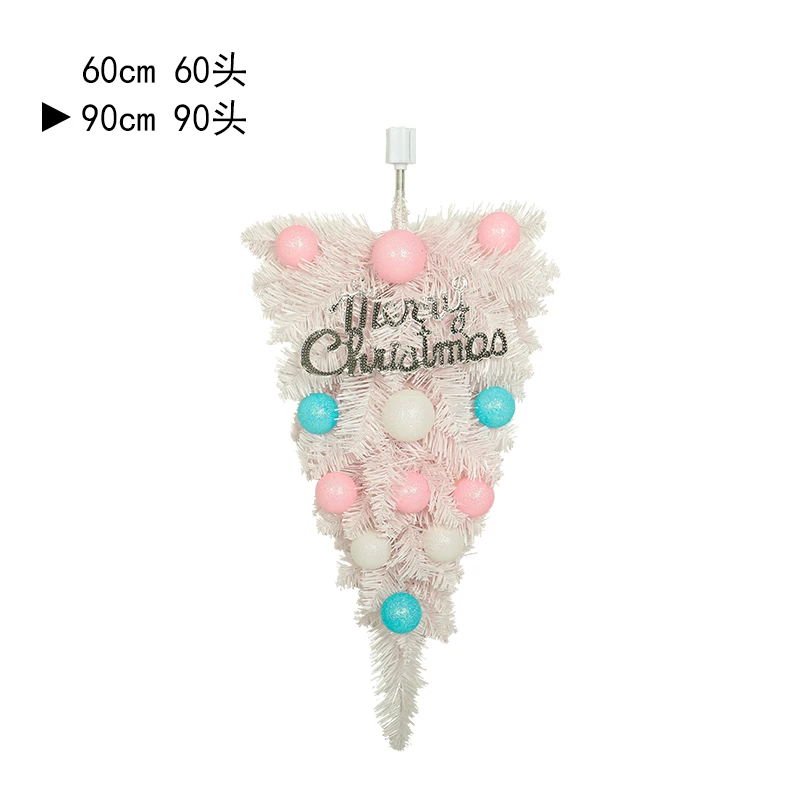 90cm without light Xmas Supplies Christmas Decoration Pink Christmas Tree LED Christmas Ornaments Home Shopping Mall Scene Layout Party Supplies - Цвет: 90cm without light