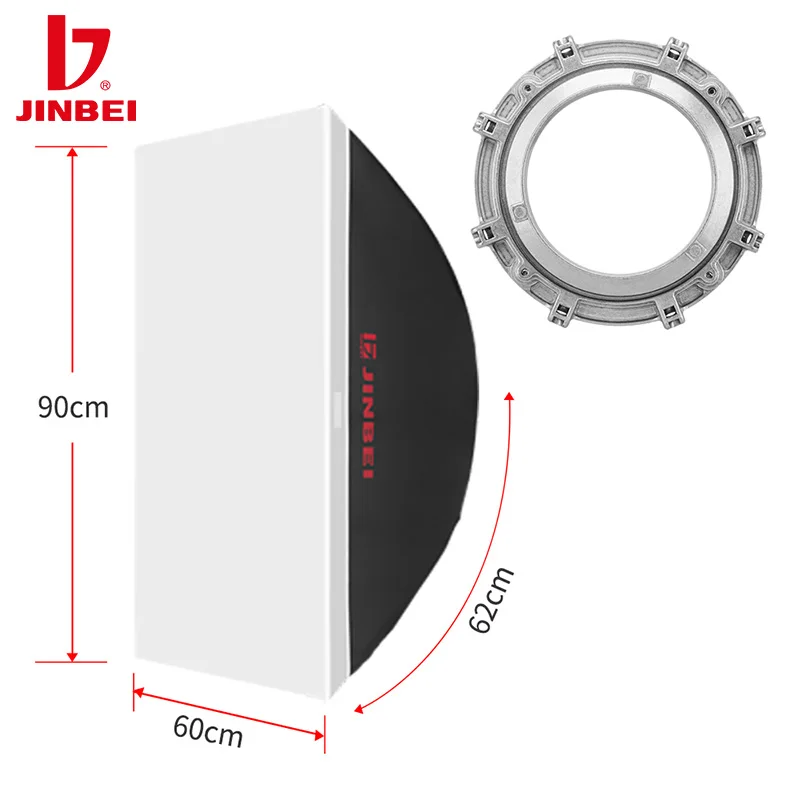 Godox Portable SB-UE 60 X 90cm / 24'' * 35''in Portable Rectangular Umbrella Softbox With Bowens Mount For Studio Speedlite I1469304091 - View #5