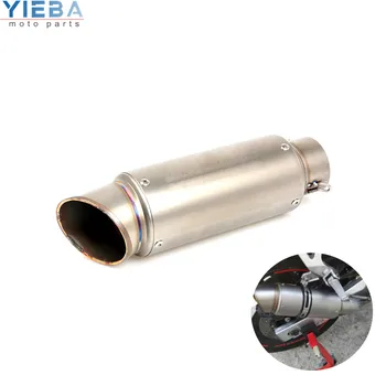 

36MM-51MM/61MM Motorcycle Accessories Exhaust Pipe Tailpipe Section For HONDA CB400 CB600 YZF FZ400 CB 400 600 R1 Nmax KAWASAKI
