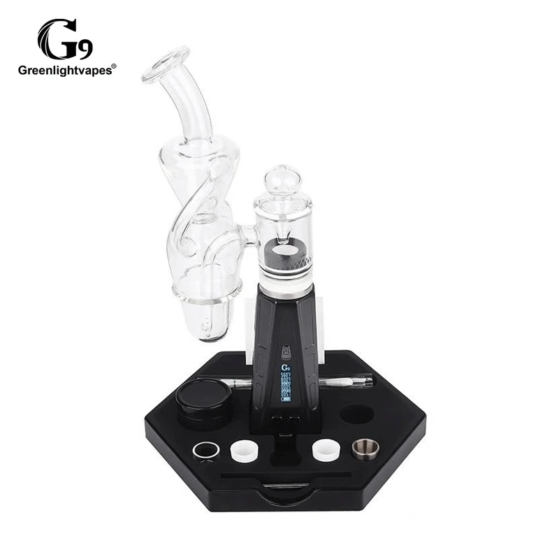 Greenlightvapes G9 Epro контроль температуры Enail Dab Rig набор с керамическим/кварцевым/Ti