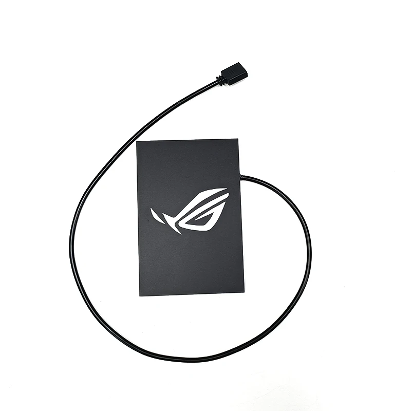 RGB 2.5 hard drive bracket dust cover chassis luminous decoration 5V phantom hard drive light board ROG faith light board pc case pc chassis