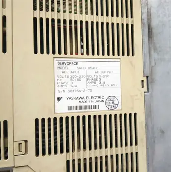 

YASKAWA SERVO DRIVE SGDB-05ADG FREE EXPEDITED SHIPPING SGDB05ADG Refurbished