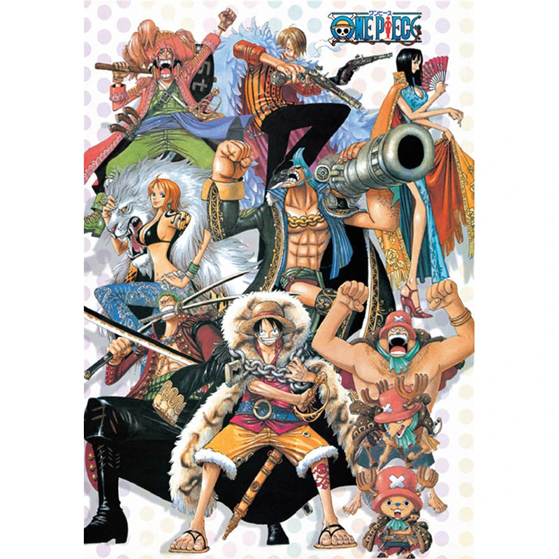 1000 Piece Puzzle Anime One Piece Cannon Jigsaw Children Toy Puzzle Children Gift Puzzles Aliexpress