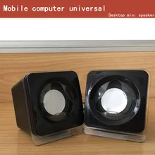 ПК компьютер мини динамик Сабвуфер 2,0 ноутбук аудио черный маленький USB Boombox Caixa De Som Acoustics Altavoz громкий динамик F4013