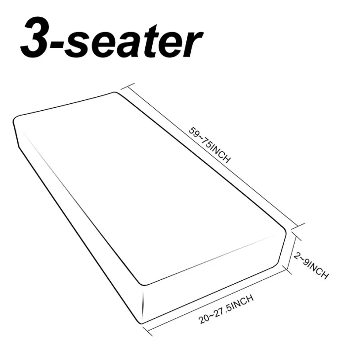 Высокоэластичный чехол для дивана, мягкий водонепроницаемый чехол для мебели 1-4 местный MJJ88