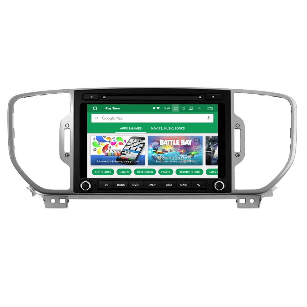 Автомагнитола RoverOne на Android 8 0 с восьмиядерным процессором DVD GPS для Kia Sportage KX5 2016 2017