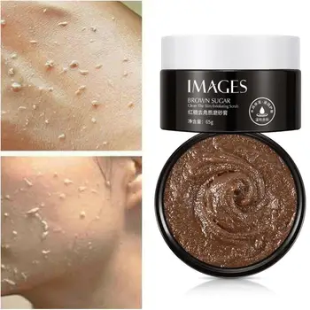 

Brown Sugar Body Scrub Natural Exfoliator Exfoliating Cream Face Brightening Gel Scrub Removal Whitening Peeling R7A6