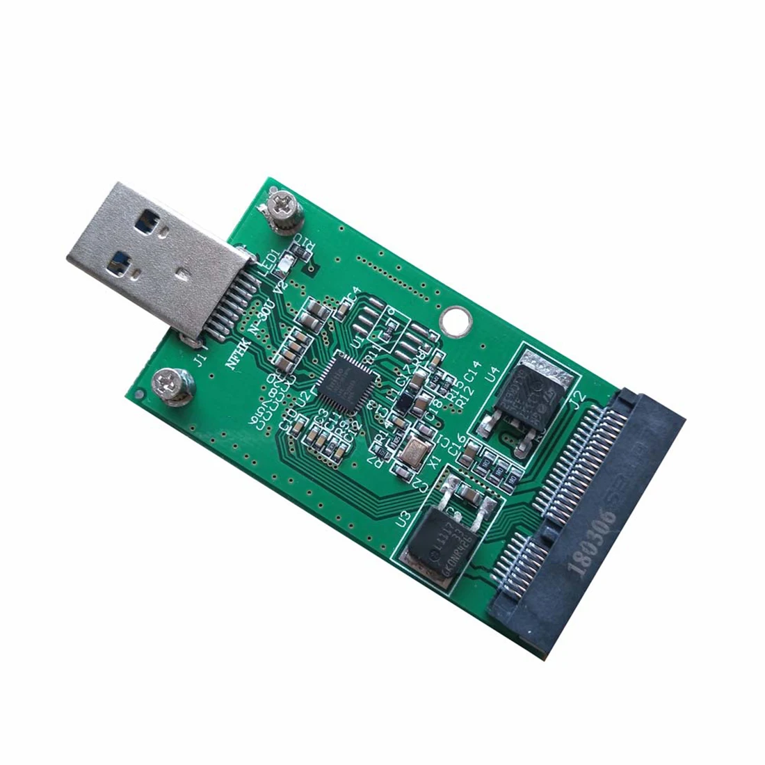 Mini PCI-E mSATA к USB 3,0 внешний SSD конвертер передачи данных адаптер модуль расширения карты для Windows Vista/7/8/Mac