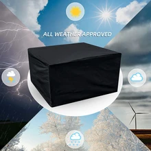 210D Оксфорд мебель пылезащитный чехол на стул и стол из ротанга диван водонепроницаемый дождь сад открытый патио защитный чехол