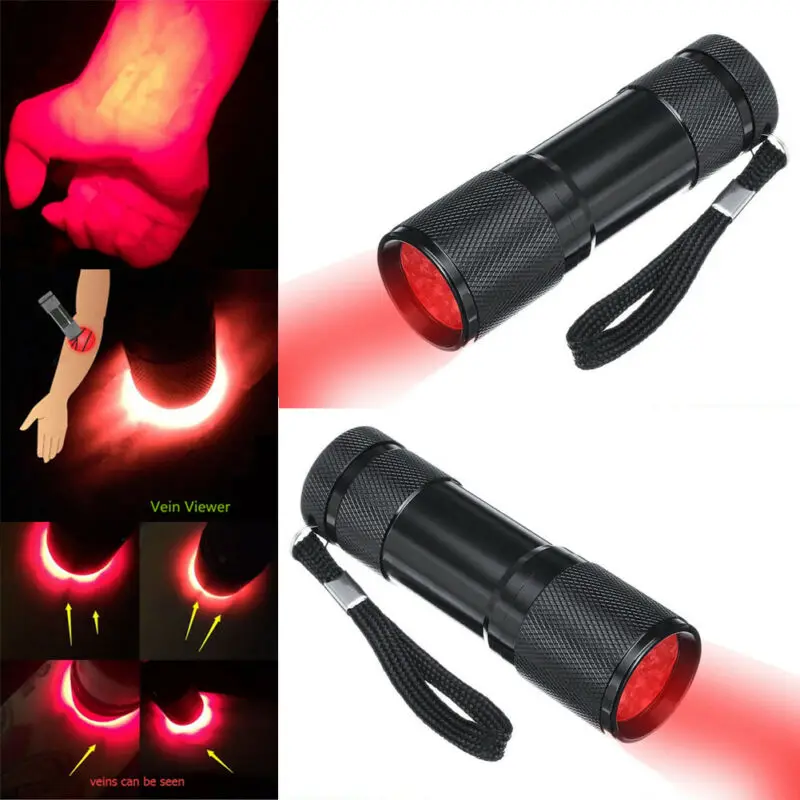 Infrared Vein Imaging Red Light Torch Vein Viewer Finder Device Nurses Helper