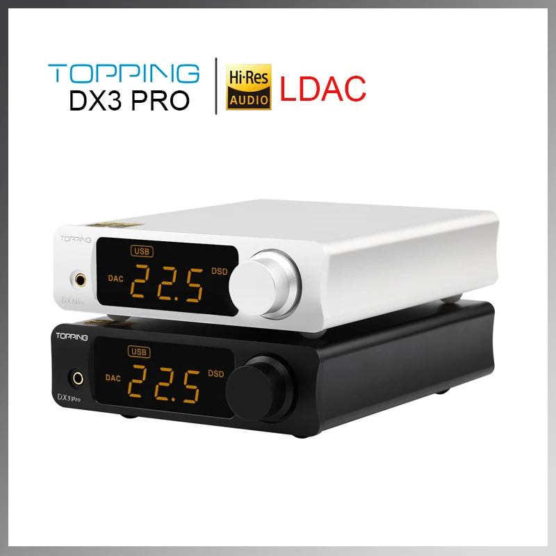 Усилитель TOPPING DX3 Pro LDAC AK4493 OPA1612 DSD512 Hifi USB Bluetooth DAC усилитель для наушников|Усилители