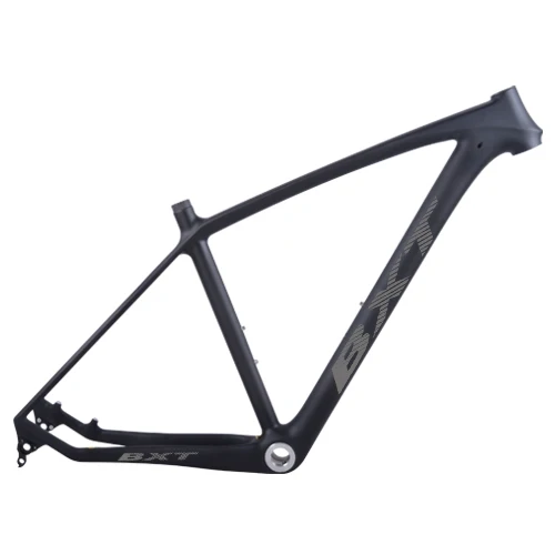 Полностью углеродная MTB велосипедная Рама 29 дюймов BSA Сверхлегкая карбоновая рама для горного велосипеда от 1 до 1/" до 1-1/2" коническая труба велосипедная Рама - Цвет: BXT gray logo