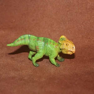 Simulation Wild Animal Dinosaur Model Jurassic Protoceratops Leptoceratops Fairy Garden Miniatures Action Figures Figurine Toys