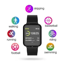 B57 умные часы водонепроницаемые спортивные для iphone телефон Smartwatch монитор сердечного ритма функции кровяного давления фитнес-браслет