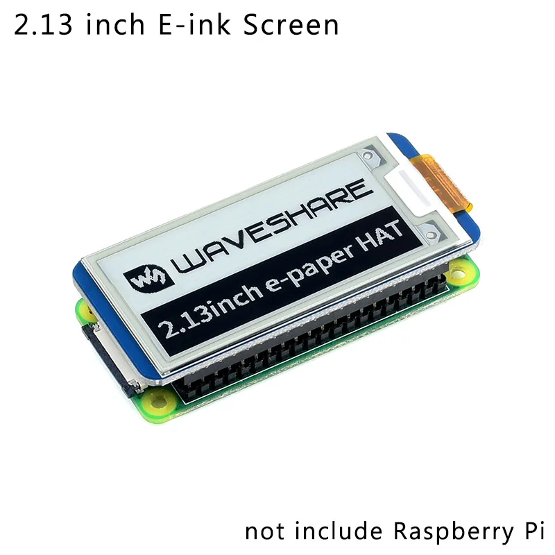 Raspberry Pi 2 13 дюйма E ink дисплей шляпа 250x122 разрешение электронная бумага экран SPI для