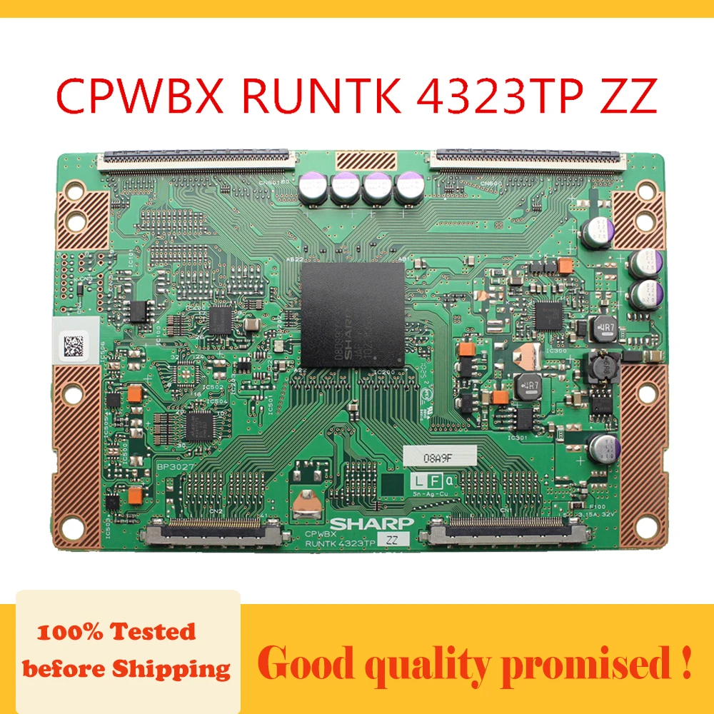 ТВ t con плата CPWBX RUNTK 4323TP ZZ ZU ZL ZT ZM ZQ для SHARP LCD 40XV650C.... И т. д. Оригинальное оборудование
