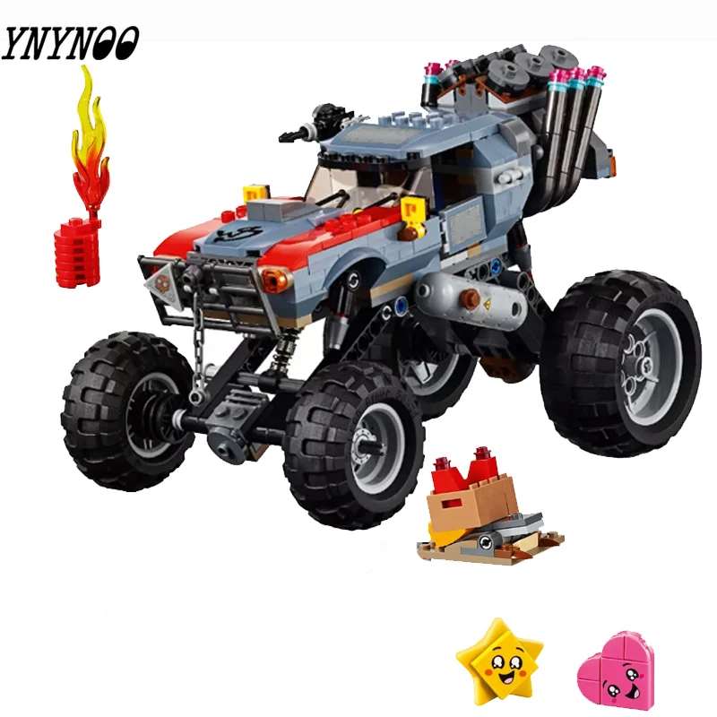 

New Emmet and Lucy Escape Buggy Compatible Legoinglys Movie 2 70829 Building Blocks Bricks Toys for Chlidren Christmas Gifts