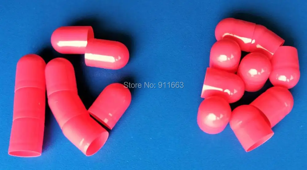 Pink Seperated 00# короткие и полные пустые капсулы 1000 шт! много цветных пустых капсул, пустые желатиновые капсулы(Соединенные или отдельные пустые капсулы - Цвет: Pink Seperated