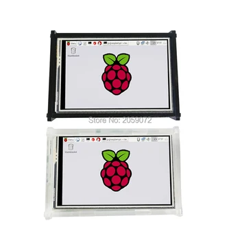 

Raspberry Pi 4 model B 4B 3.5 inch lcd touch screen display case