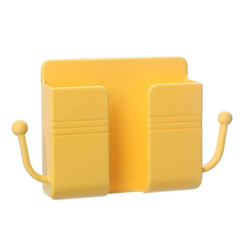 Mounted Storage Box TV Air Conditioner Remote Control Machine Organizer Multifunctional Home Hook Mobile Phone Plug Shelf