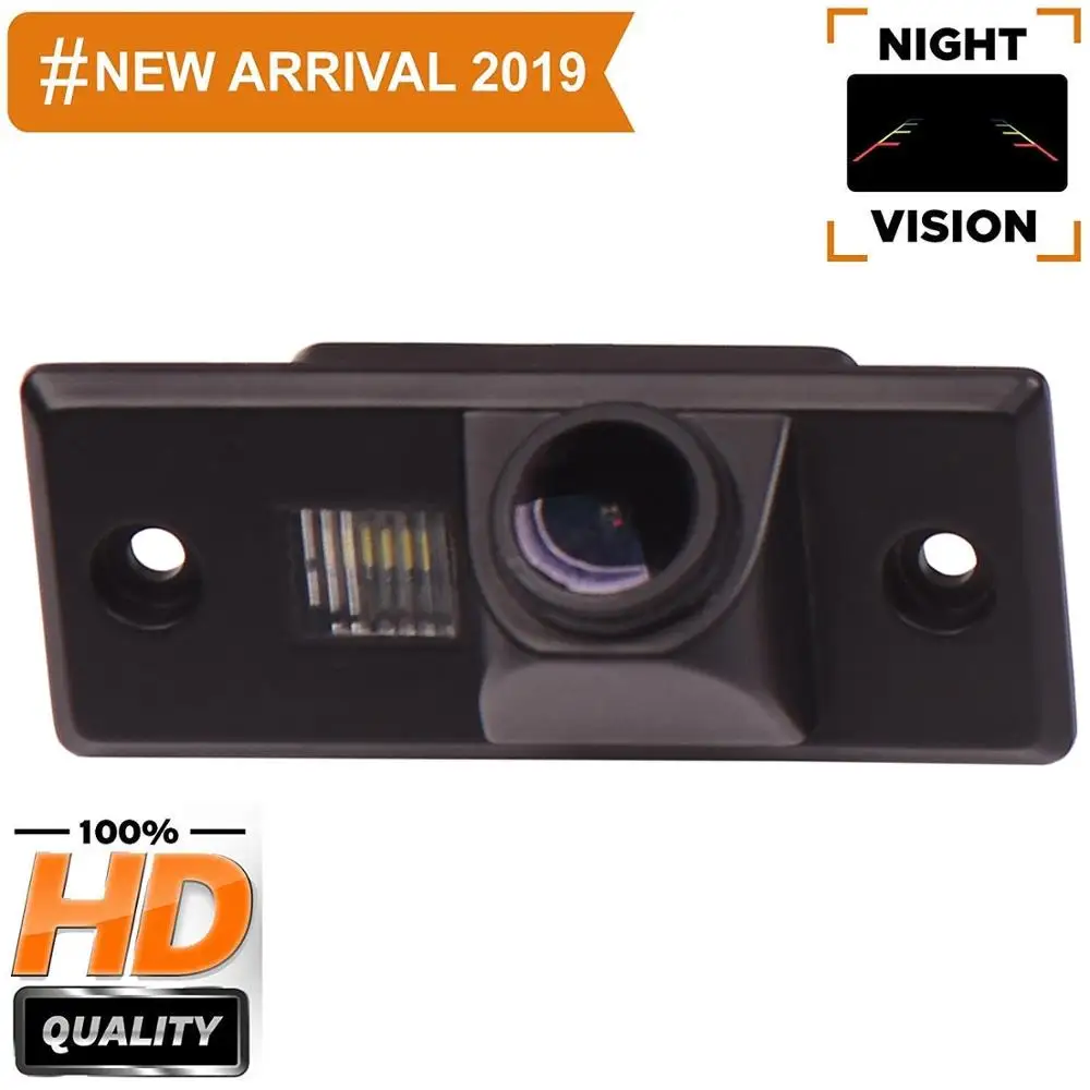 For VW Tiguan Touareg Golf 4 Mk4 Bora Polo Passat B5 Skoda Fabia  Rear View Camera Backup Reversing Camera Night Vision Camera