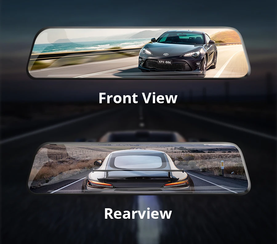 前后画面点击切换