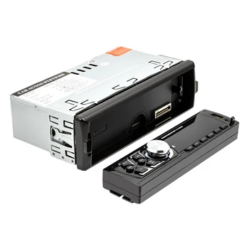 

1 DIN Car MP3 Radio Player Lossless sound quality Bluetooth Stereo Aux USB/SD/FM Detachable Panel