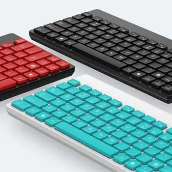 

Wireless Keyboard Mouse Silent Ultra-Thin Cute Combo Set for Office Home Desktops Notebooks Laptops PC Personal Computer