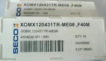 

10PCS CARBIDE INSERT XOMX120431TR-ME08 F40M