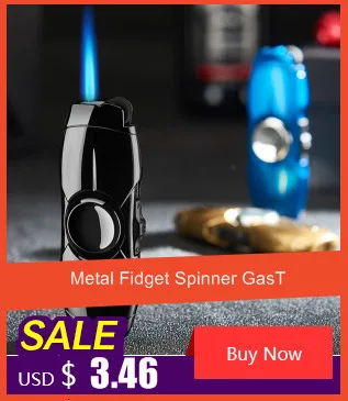 Description Picture 6 of itemMetal Gas Lighter Kitchen Pastry Cooking Turbo Torch Lighter Butane Cigarette Lighters Cigar Smoking Accessories Gadgets for Men