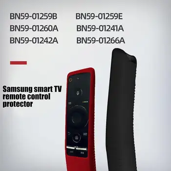

Protective Case Accessories TV Removable Remote Control Cover Dustproof Protector Durable Silicone Soft Solid Home For Samsung