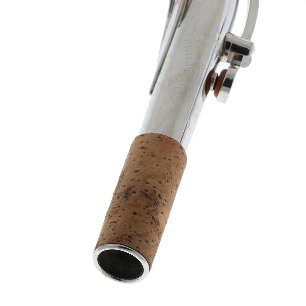 Practical Nickel-Plating Eb Alto Saxophone Bend Neck Carving Pattern for Saxophonist